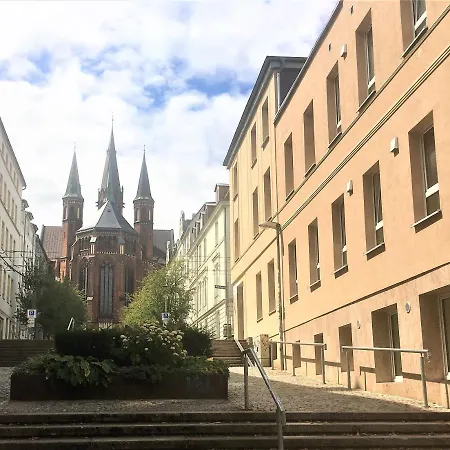 Schwerin Apartment Am Pfaffenteich 1. Obergeschoss Esterno foto